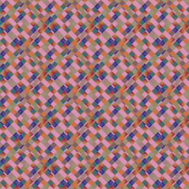 soyut geometrik renkli seamless modeli. vektör çizim