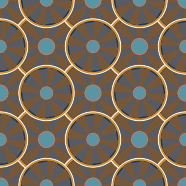 soyut geometrik renk desenli vektör çizimi