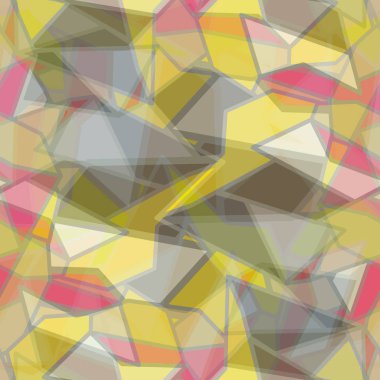 soyut geometrik renkli Dikişsiz desen arka plan için vektör çizim