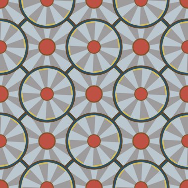 soyut geometrik renk desenli vektör çizimi