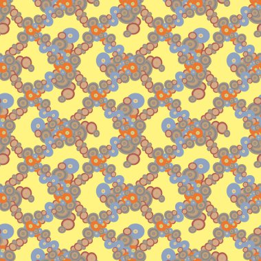 soyut geometrik renkli Dikişsiz desen arka plan için vektör çizim