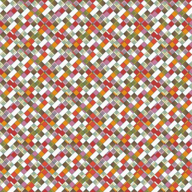 soyut geometrik renkli seamless modeli. vektör çizim