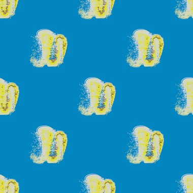 Suluboya soyut lekesi seamless modeli