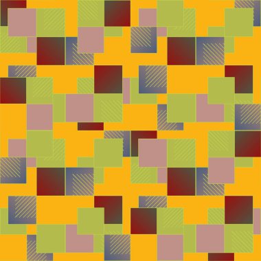 soyut geometrik renkli seamless modeli. vektör çizim