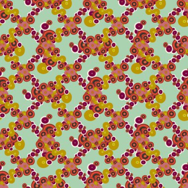 soyut geometrik renkli Dikişsiz desen arka plan için vektör çizim