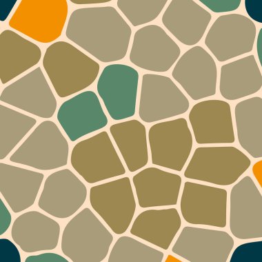 soyut renkli mozaik seamless modeli