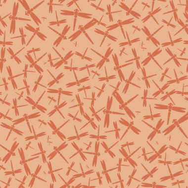 Dekoratif renkli seamless modeli ile şirin yusufçuk