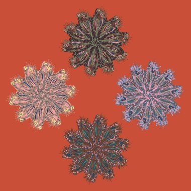 Arka plan için renkli seamless modeli. 