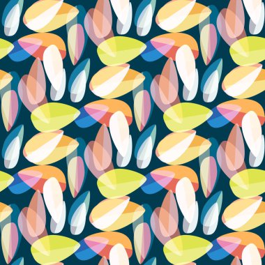 Renkli soyut geometrik Dikişsiz desen arka planı için