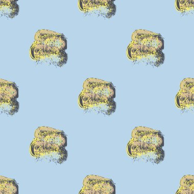 Suluboya soyut lekesi seamless modeli