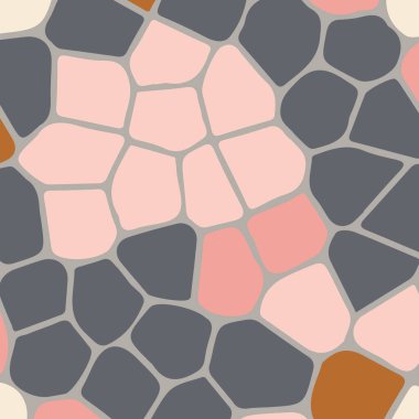 soyut renkli mozaik seamless modeli