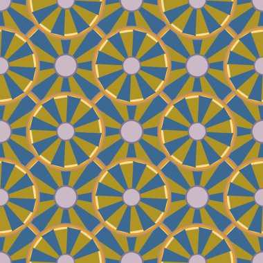 soyut geometrik renk desenli vektör çizimi