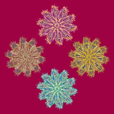 Arka plan için renkli seamless modeli. 