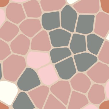 soyut renkli mozaik seamless modeli