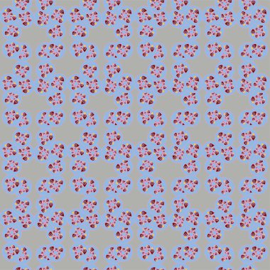 Renkli soyut geometrik Dikişsiz desen arka planı için