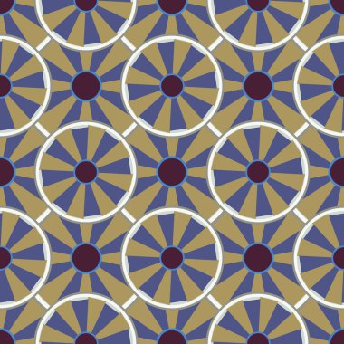 soyut geometrik renk desenli vektör çizimi