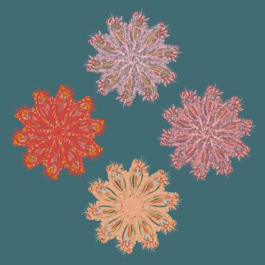 Arka plan için renkli seamless modeli. 