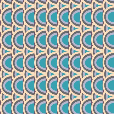 Soyut süs seamless modeli, vektör çizim çakıl