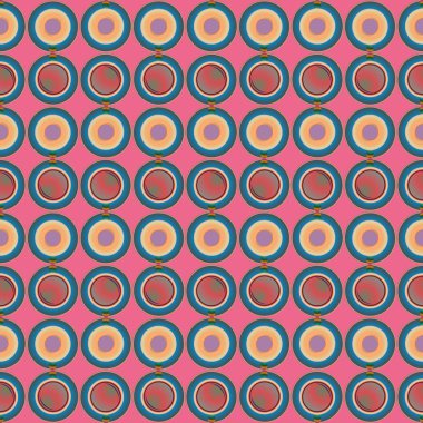 Bardak kahve veya çay arka plan seamless modeli üzerinde noktalı. Vektör çizim