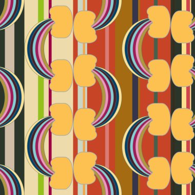 Gökkuşağı seamless modeli. Gökkuşağı Dizayn Tekstil, iç tasarım, keten, vb için. Şirin soyut çocuklar arka plan.