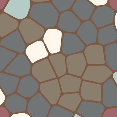 soyut renkli mozaik seamless modeli