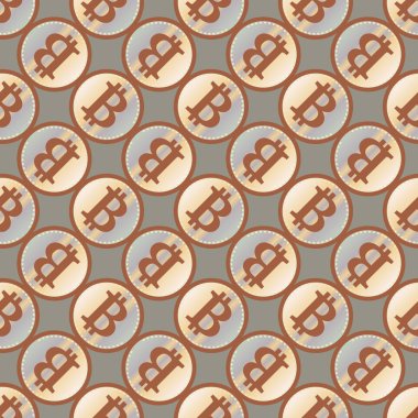 bitcoins parlak parlak pahalı sikkeleri ile Seamless modeli 