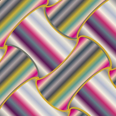 soyut geometrik renk desenli vektör çizimi