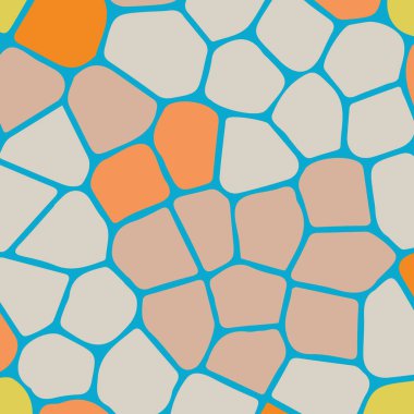 soyut renkli mozaik seamless modeli