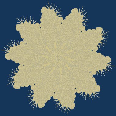 Stil zentangle yeni simetrik mandala doodle ile sanat esin kaynağı oldu. Duvar kağıdı, desen dolgularını, web sayfaları, yüzey dokuları için dekoratif nesne-ebilmek var olmak kullanılmış.