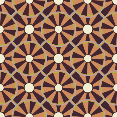 soyut geometrik renk desenli vektör çizimi