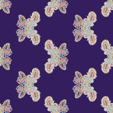 soyut dikişsiz desen, vektör illüstrasyonu