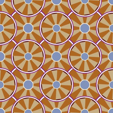 soyut geometrik renk desenli vektör çizimi