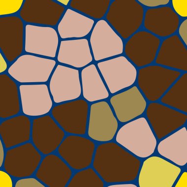 soyut renkli mozaik seamless modeli