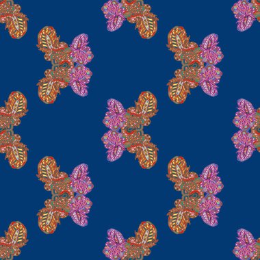 soyut dikişsiz desen, vektör illüstrasyonu