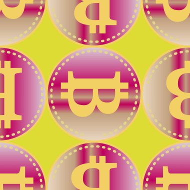 bitcoins parlak parlak pahalı sikkeleri ile Seamless modeli 