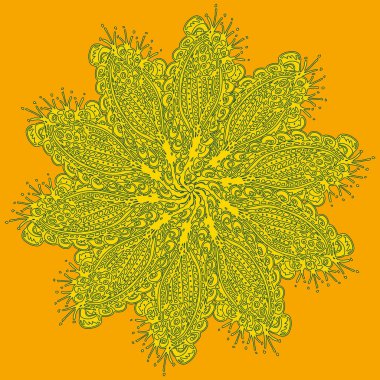 Stil zentangle yeni simetrik mandala doodle ile sanat esin kaynağı oldu. Duvar kağıdı, desen dolgularını, web sayfaları, yüzey dokuları için dekoratif nesne-ebilmek var olmak kullanılmış.