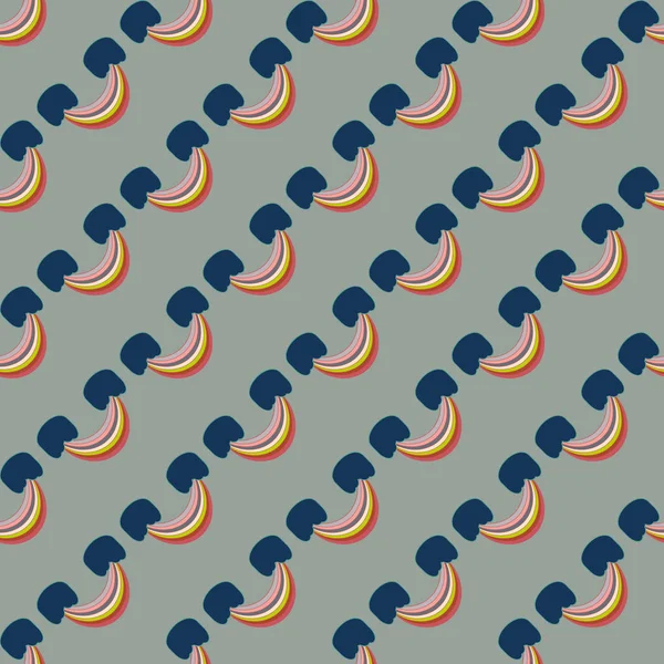 Rainbow Seamless Pattern Rainbows Design Textile Interior Design Linen Etc — стоковый вектор