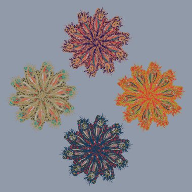 Arka plan için renkli seamless modeli. 