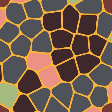 soyut renkli mozaik seamless modeli