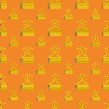 soyut dikişsiz desen, vektör illüstrasyonu