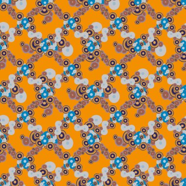 soyut geometrik renkli Dikişsiz desen arka plan için vektör çizim