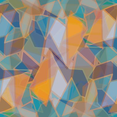 soyut geometrik renkli Dikişsiz desen arka plan için vektör çizim