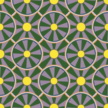 soyut geometrik renk desenli vektör çizimi