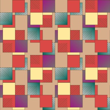 soyut geometrik renksiz desen