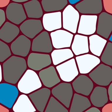 soyut renkli mozaik seamless modeli