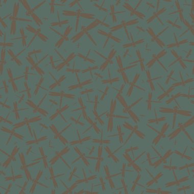 Dekoratif renkli seamless modeli ile şirin yusufçuk