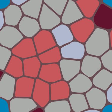 soyut renkli mozaik seamless modeli