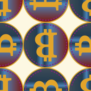 bitcoins parlak parlak pahalı sikkeleri ile Seamless modeli 