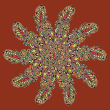 Stil zentangle yeni simetrik mandala doodle ile sanat esin kaynağı oldu. Duvar kağıdı, desen dolgularını, web sayfaları, yüzey dokuları için dekoratif nesne-ebilmek var olmak kullanılmış.