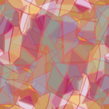 soyut geometrik renkli Dikişsiz desen arka plan için vektör çizim